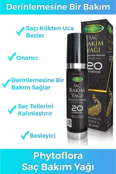 Phytoflora Saç Bakım Yağı 150 ml - Resim 2