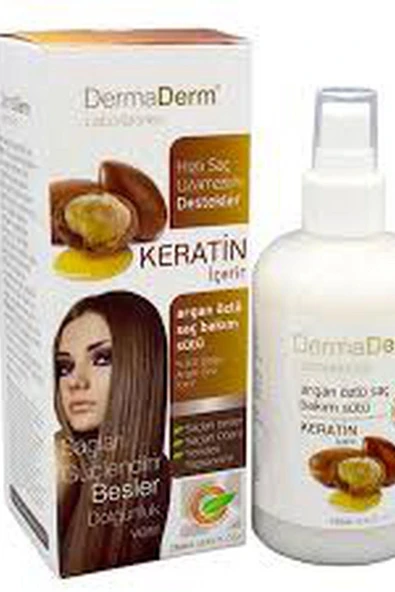 DermaDerm Argan Özlü Saç Bakım Sütü 250 Ml ürün görseli 1