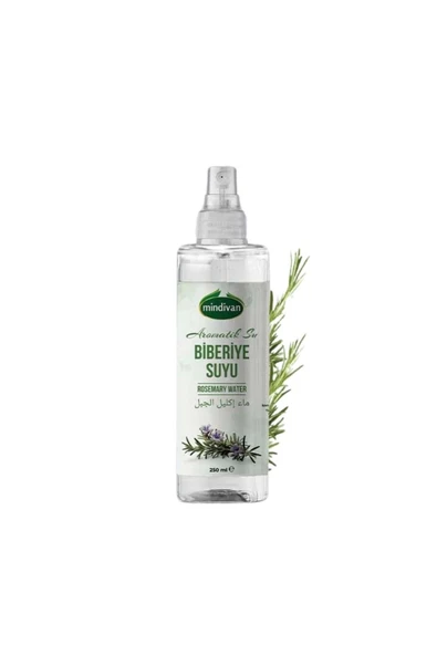 Mindivan Biberiye Suyu 250 ML Rosemary Water Aromatik Su ürün görseli 1