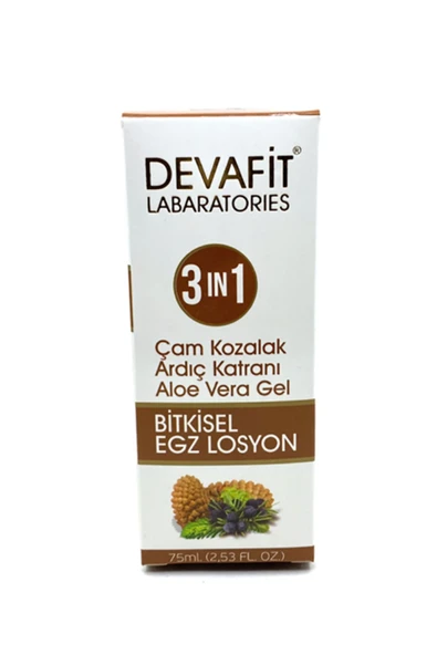 DEVAFİT Çam Kozalak Ardıç Katranı Aloe Vera Gel Içeren Saç Bakım Losyonu 75 Ml ürün görseli 1