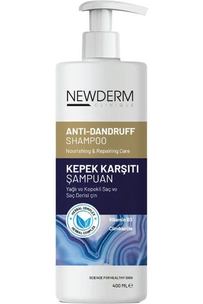 NEWDERM Kepek Karşıtı Şampuan 400 Ml ürün görseli 1