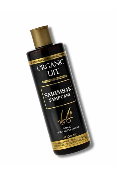 organic life Sarımsak Şampuanı 400 ML - Garlıc Shampoo ürün görseli 1