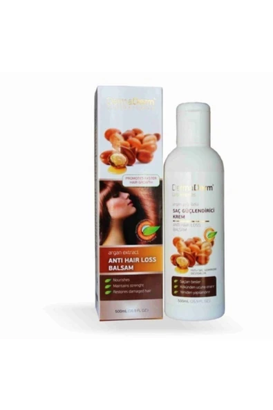 DermaDerm Argan Yağı Özlü Saç Kremi 500ml ürün görseli 1