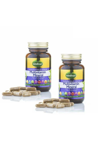 Mindivan Multivitamin Mineral Kapsül X 2 Adet ürün görseli 1