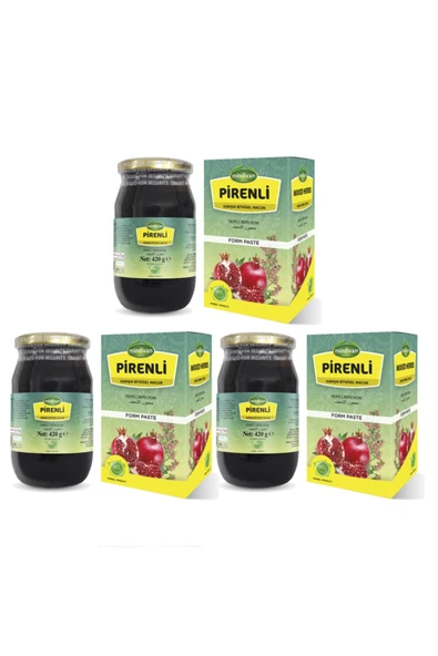 Mindivan Pirenli Form Bitkisel Bal Karışımı 420 G X 3 Adet ürün görseli 1