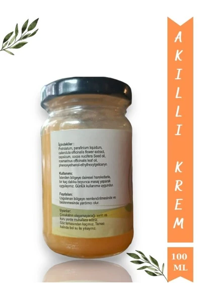 Jem Kozmetik Bitkisel AKILLI KREM 100 ML MASAJ YAĞI - Resim 2