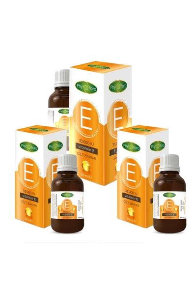Mindivan Phytoflora Vitamin E 50ml x  3 Adet ürün görseli 1