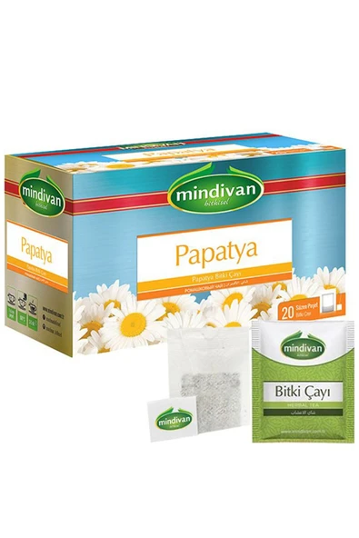 Mindivan Papatya Çayı 20'li Bitki Çayı ürün görseli 1