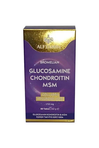 Şenay Alftamin Glukozamin Kondroitin Msm 1700 Mg 60 Tablet ürün görseli 1