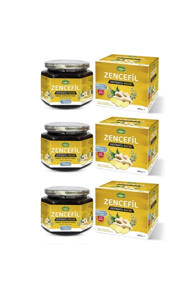 Mindivan Zencefil Ekstraktlı Bitkisel Bal Karışımı 420 G X 3 Adet ürün görseli 1