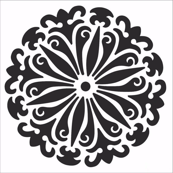 HDM116 Home Dekor Midi Stencil (25X25) ürün görseli 1