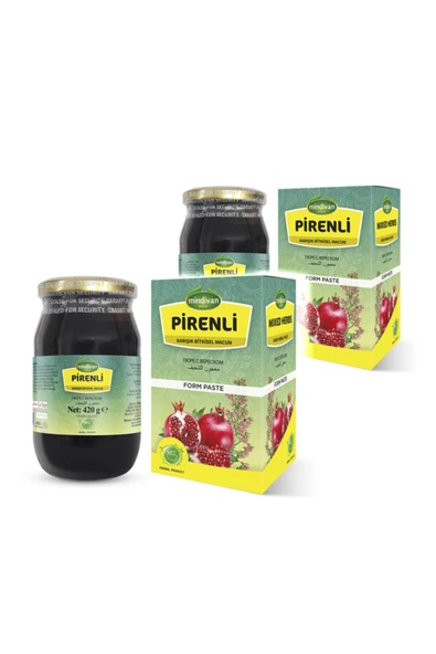 Mindivan Pirenli Form Bitkisel Bal Karışımı 420 gr ürün görseli 1