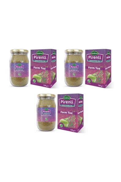 Mindivan Pirenli Form Toz ( Diet Destek Ürünü ) X 3 Adet ürün görseli 1