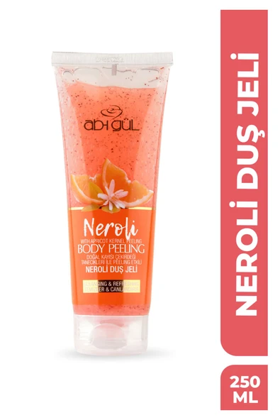 Ab-ı Gül Neroli Body Peeling Doğal Kayısı Çekirdeği Tanecikleri 250 Ml ürün görseli 1