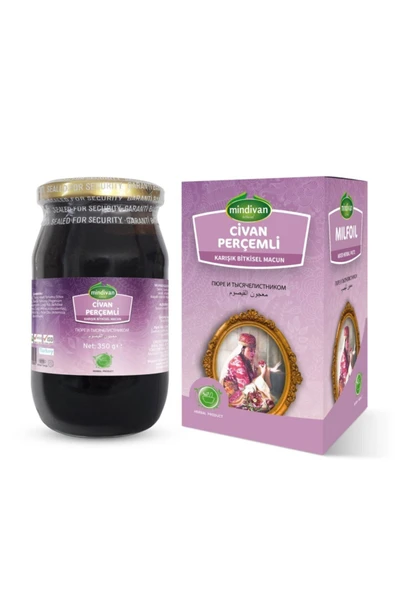 Mindivan Civan Perçemli Bitkisel Bal Karışımı 350 G ürün görseli 1