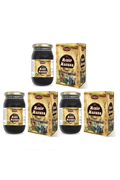 Mindivan Mesir Bitkisel Bal Karışımı 420 gr X 3 Adet ürün görseli 1