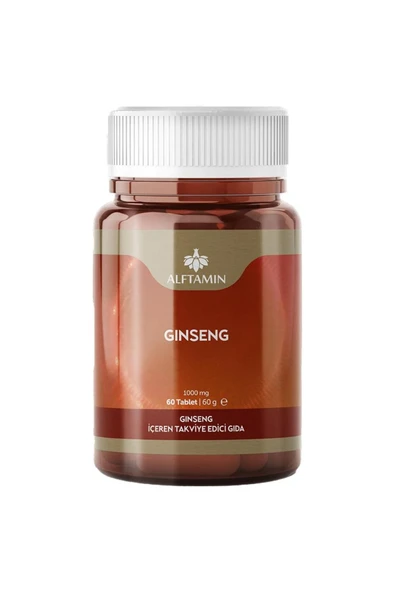 ALFTAMİN Ginseng İçeren Takviye Edici Gıda 1000 mg 60 Tablet ürün görseli 1