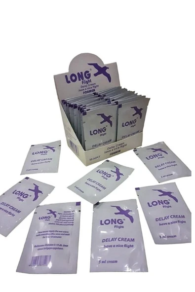 Long Mendil Flight Cream 50'li 1 Paket ürün görseli 1