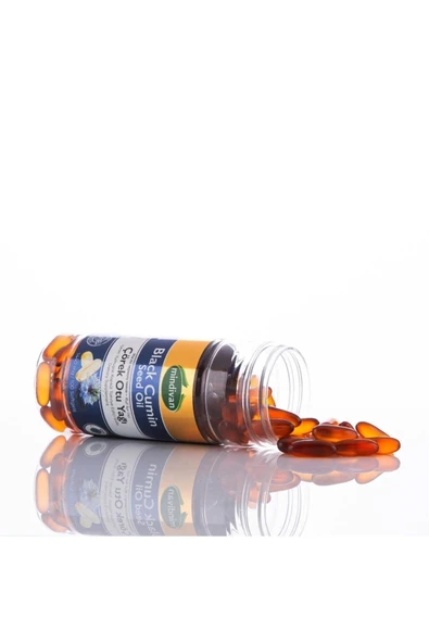Mindivan Çörek Otu Yağı Soft Jel 100 Kapsül 1440 Mg ürün görseli 1