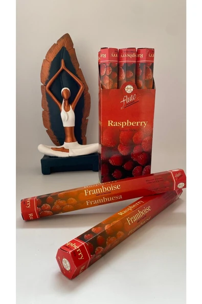 Flute Tütsü 2 Adet 40 Stick Ahududu - Raspberry ürün görseli 1
