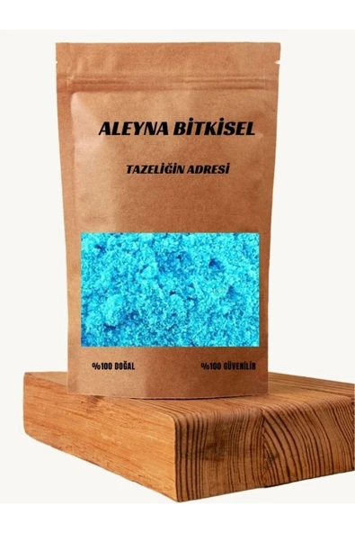 Aleyna Bitkisel Çivit Mavisi Toz Bakır Sülfat 100gr ürün görseli 1