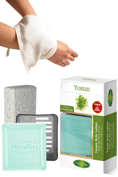 Phytoflora Yosun Sabunu Ve Banyo Kesesi, Katı Sabunluk ürün görseli 1