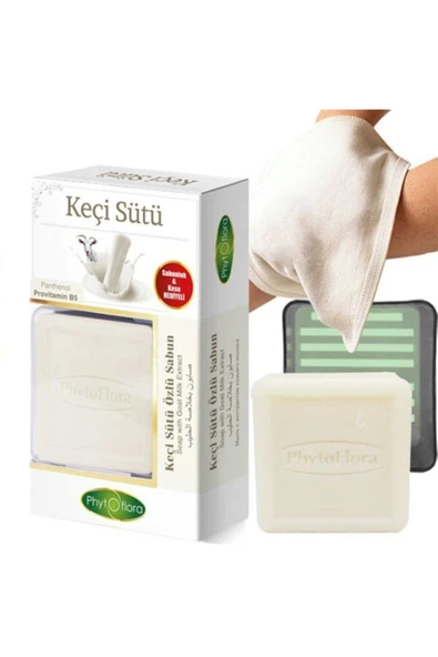 Phytoflora Keçi Sütü Özlü Sabun 125 Gr (kese Ve Sabunluk ürün görseli 1