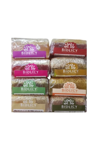 bıolıcy Biolıcy Pirinç Tozlu Kabak Lifli Sabun 130 gr ürün görseli 1