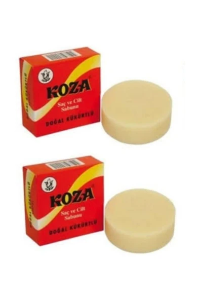 Koza Sabun 100 gr Doğal Kükürtlü X 2 Adet ürün görseli 1