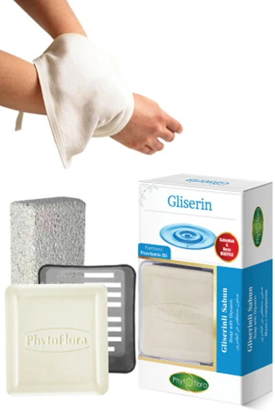 Phytoflora Gliserin Sabunu Ve Banyo Kesesi, Katı Sabunluk ürün görseli 1