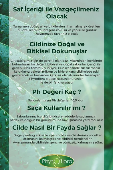 Phytoflora Gliserinli Sabun - Resim 6