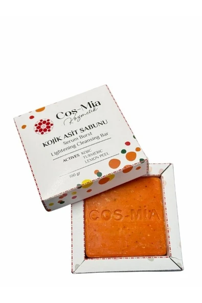 aleyna baharat Doğal Kojik Asit Sabunu Zerdeçal Limon Kabuğu Içerikli Kojic Acid Soap 1 Adet ürün görseli 1