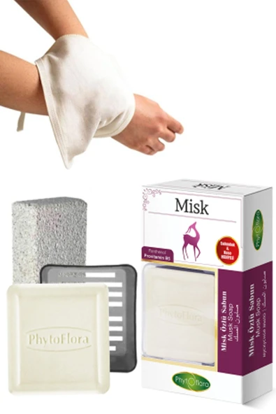 Phytoflora Misk Sabunu Ve Banyo Kesesi, Katı Sabunluk ürün görseli 1