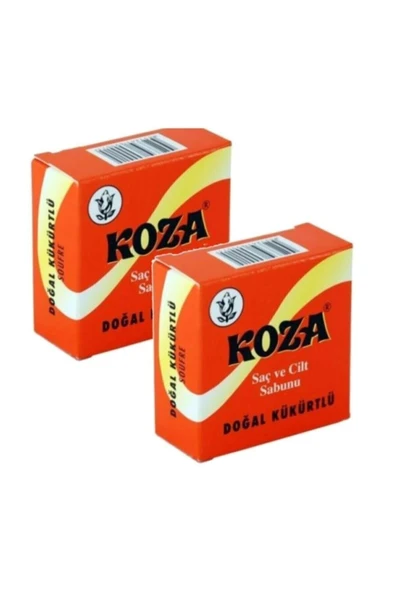 Koza Sabun 100 gr Doğal Kükürtlü X 2 Adet ürün görseli 1