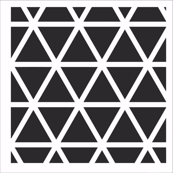 HDM132 Home Dekor Midi Stencil (25X25) ürün görseli 1