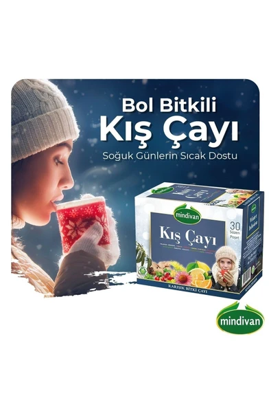 Mindivan Kış Çayı 30'lu Süzen Poşet - Resim 2