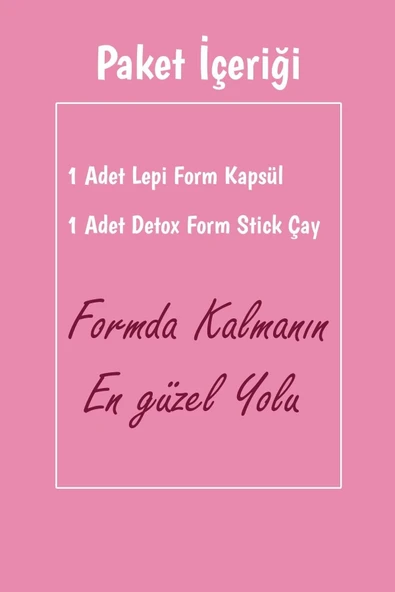 Mindivan 2'li Bitki Çayı Paketi Lepi Form Ve Stick Çay - Resim 2