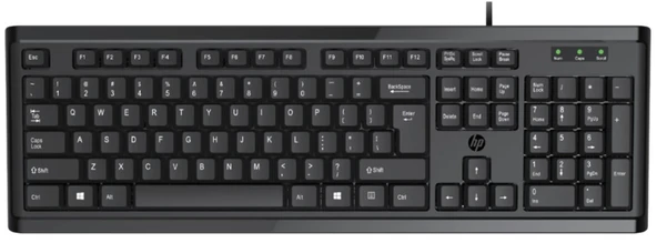 HP 6CB78PA K10 Kablolu Klavye ürün görseli 1