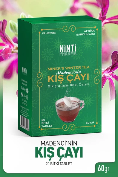 nintipharma Ninti Pharma Madenci Kış Çayı 60 Gr 20 Şaset ürün görseli 1
