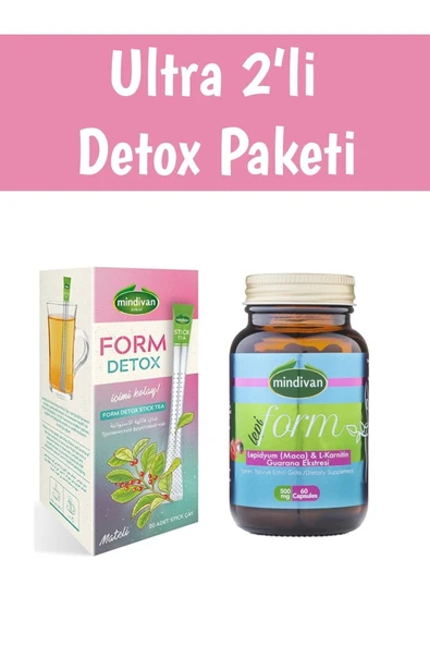 Mindivan 2'li Bitki Çayı Paketi Lepi Form Ve Stick Çay ürün görseli 1