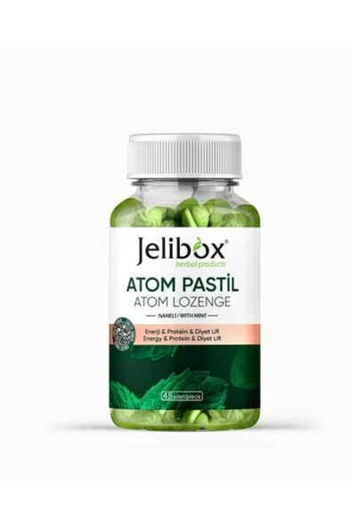 jelibox Atom Pastil Enerji Pastili Okaliptus, Nane, Tarçın, Portakal ürün görseli 1