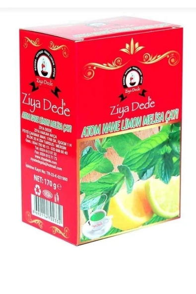 Hekimhan Ziya Dede Atom Nane Limon Melisa Çayı ürün görseli 1