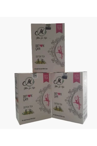 Mia For Life Detox Karışık Bitki Çayı 45 Süzen Poşet * 3 Adet (3 Aylık) ürün görseli 1