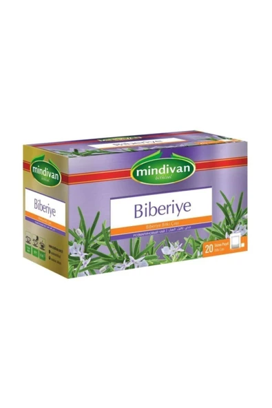 Mindivan Biberiye Bitki Çayı 20'li ürün görseli 1
