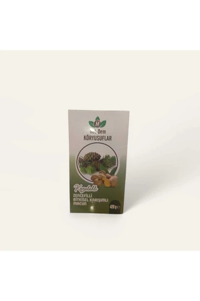 Heldem Kozalaklı Zencefilli Bitkisel Karışımlı Macun 420 GR ürün görseli 1