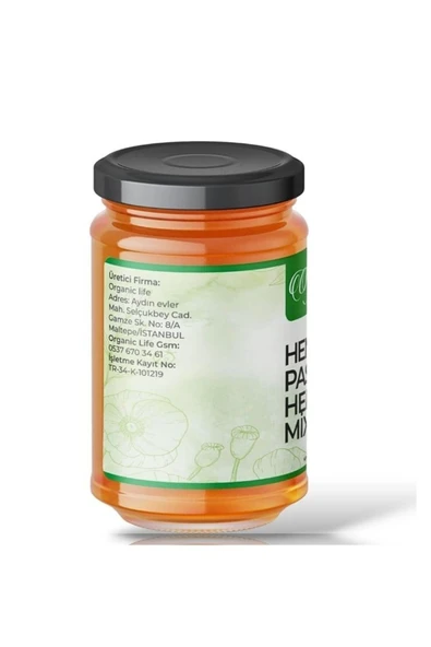 organic life Hemorix Paste Herbal MİX 210 GR - Resim 3