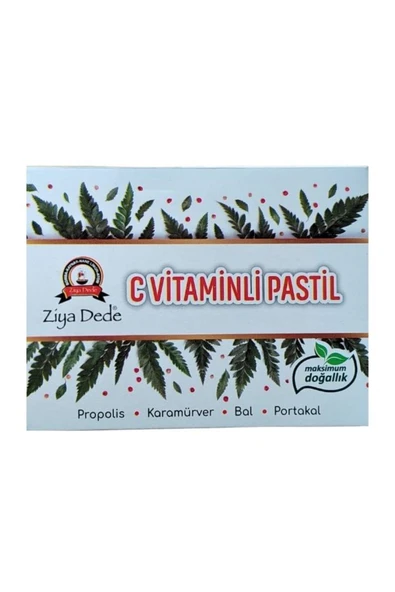 Ziyadede C Vitaminli Pastil 100g Propolis Karamürver Bal Portakal ürün görseli 1