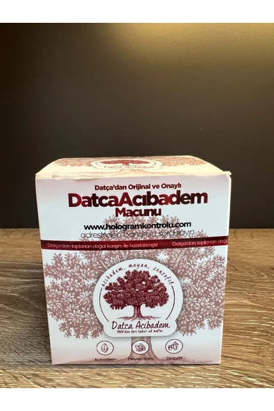 KURUYEMİŞ DİYARI Datça Acıbadem macunu 240 gr ürün görseli 1