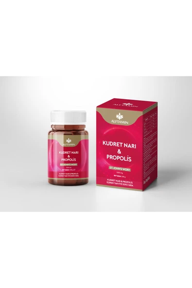Şenay Alftamin Kudret Narı Propolis 1100 Mg 60 Tablet ürün görseli 1