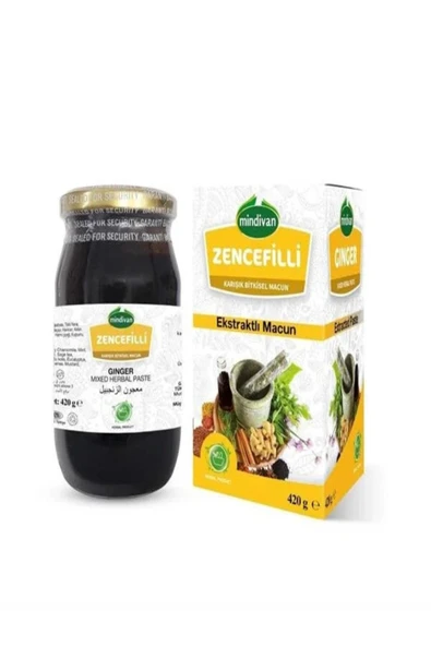 Mindivan Zencefilli Karışık Bitkisel Macun 420 Gr ürün görseli 1